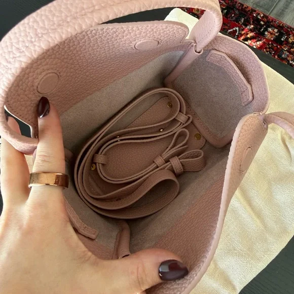 Songmont Blush Pink Mini Song Bag - Picture 6 of 12
